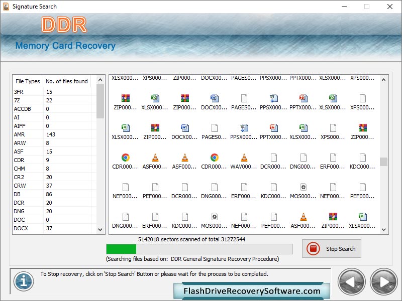 SD Card Files Recovery Software screenshot